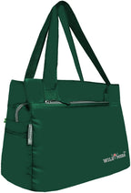 WILD MODA Women Womania Shoulder And Tote Bag For Ladies (Green)