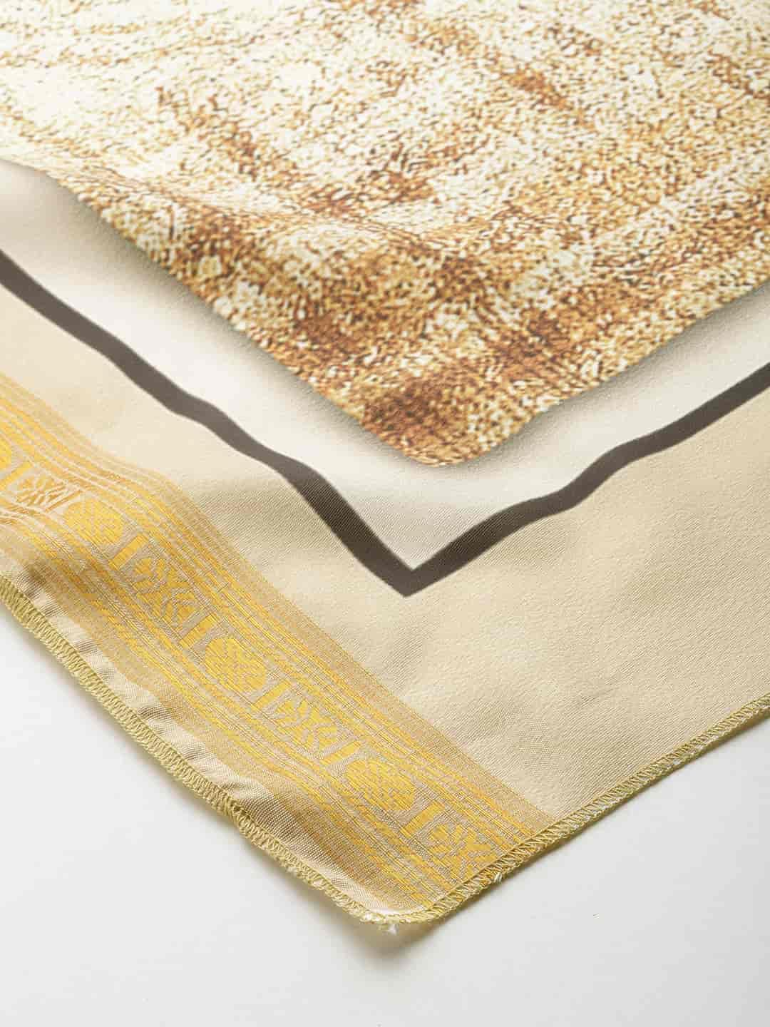 SILK LAND Women's Digital Printed Scarfs