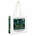 ECOEK Artsy Poly Canvas Tote Bag for Women | Zipper Closure, Bottle Holder & Keychain Hook | Premium Poly Canvas Bag for Travel, College, and Office | Reusable Shopping Tote Bag Gift