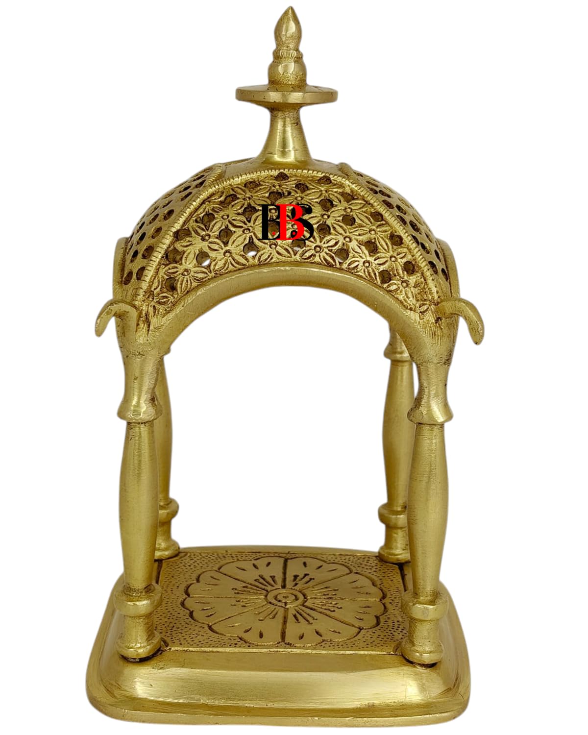 B.B.S BRASS BRAND STATUES Temple Brass Pooja Mandir, Brass Mandir Pooja Temple, Religious Office Showpieces, Home Living Decoration