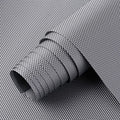 ElastPro (50 cm X 10 m) Silver EVA Food Grade Washable Anti Slip Mat/Sheet for Fridge, Shelf Liner, Table, Kitchen Drawer mat (Diamond Texture, Metallic Grey) Kafalo