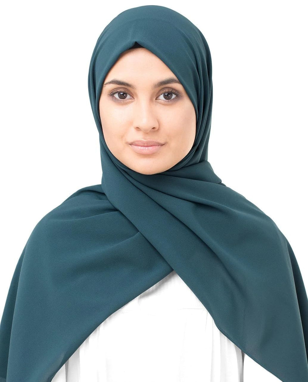 URSHIA DIAMOND GEORGETTE HIJAB PACK OF 10 (PACK OF 10-D)