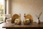 KridayKraft Designed with a Versatile Central Cavity, This Peacock Serves as a Stunning tealight Candle Holder, a mini Indoor Planter, a Unique Pen Stand, or a Sophisticated Vanity Organizer.