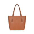 Fastrack Structured Solid Tote Bag for Women, Girls and Ladies with Top Zipper Closure | | Fits Upto 14 Laptop | Totes for Daily Office Use | Ladies Purse Handbag | Totes for Casual Carry
