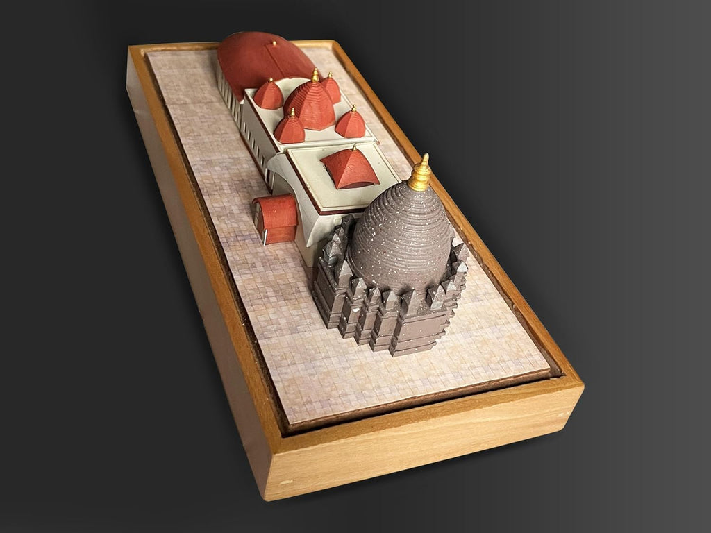 Depict Solutions 3D Miniature Kamakhya Temple Model, Hindu Architecture, Religious Gift for Kids and Adults