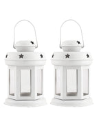 Homesake® Candle Holder Metal Scented, Fragrance Candles | Tea Light Stand for Living Room, Balcony, Bedroom - Home Decor Items - Pack of 2