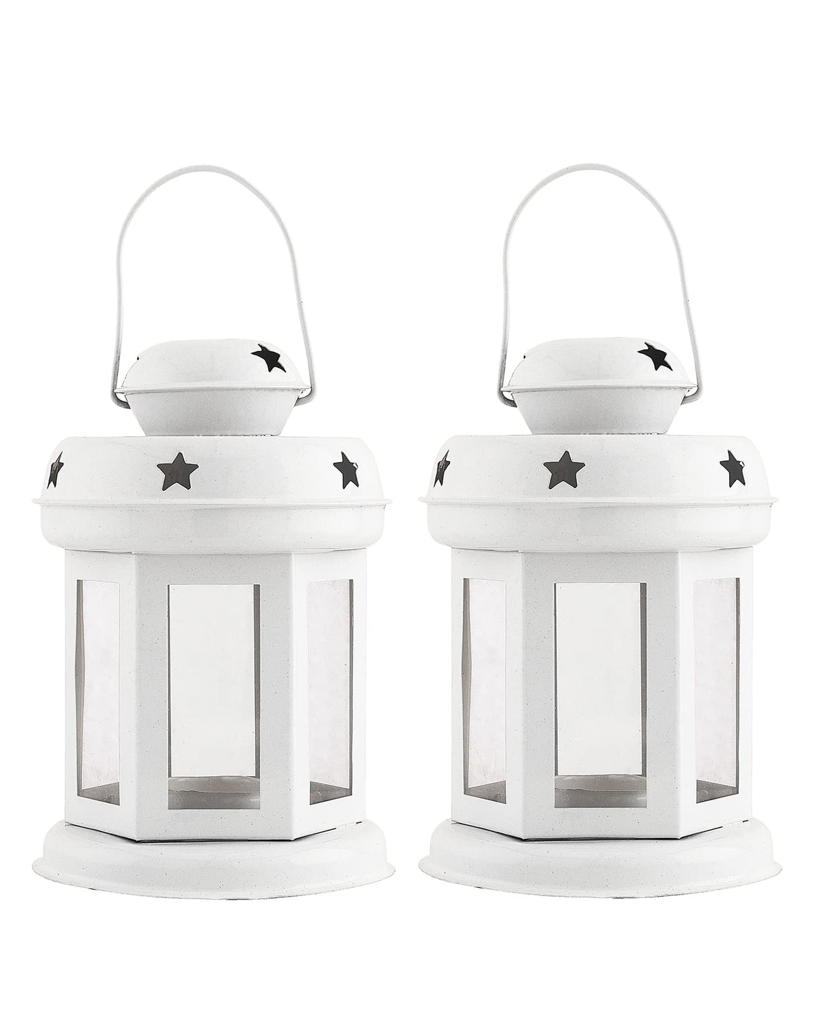 Homesake® Candle Holder Metal Scented, Fragrance Candles | Tea Light Stand for Living Room, Balcony, Bedroom - Home Decor Items - Pack of 2