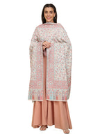 Pashmoda Women Dastaan Woven Design Jamawar Shawl (Size 101X203 CM)