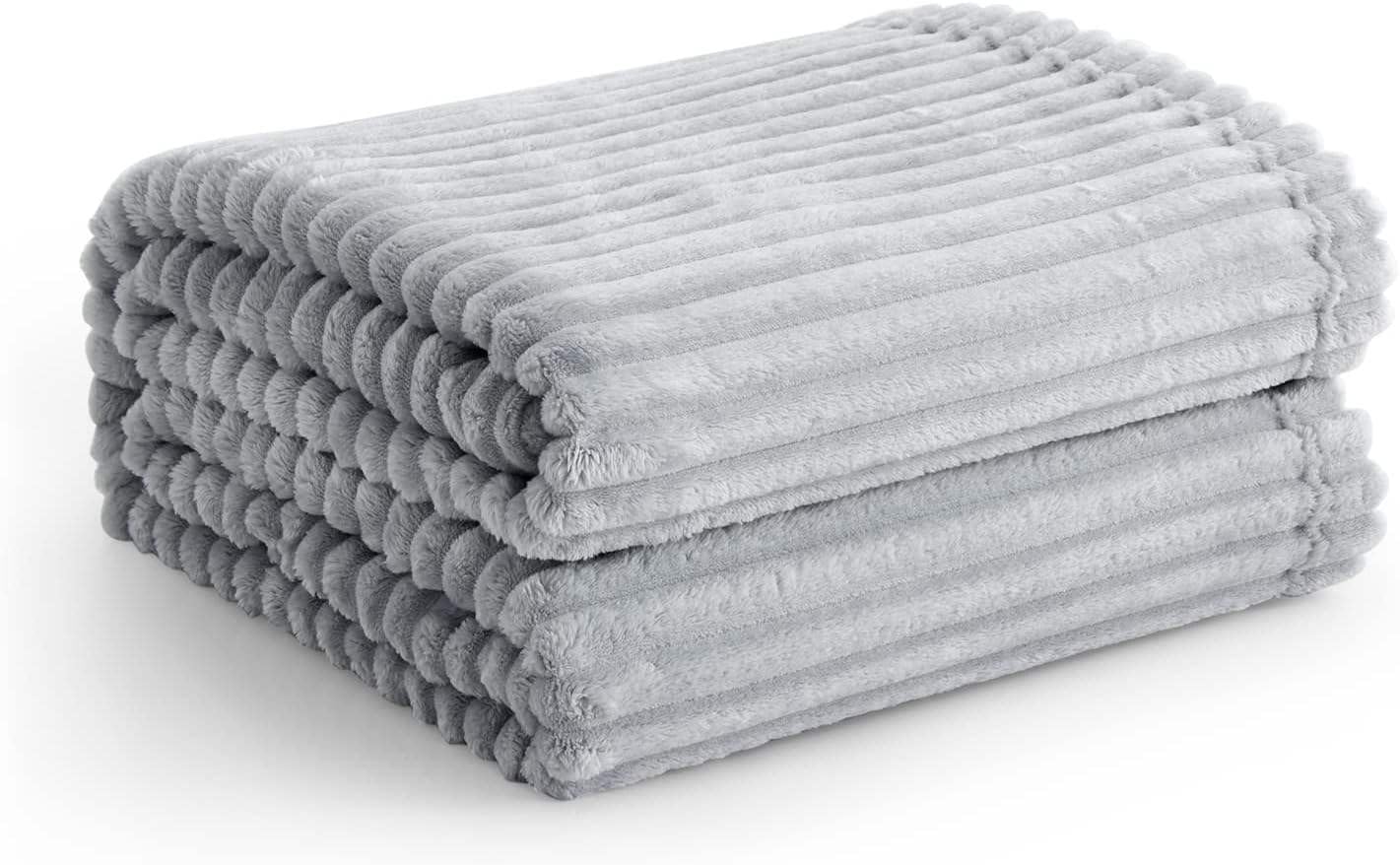 Cotton Bolls Textiles Cozy Plush AC Blanket for Single Bed, Lightweight All Season Blanket, Ultra Soft Blanket for AC Room, Mild Winter, Can Be Used as Bedsheet in Winter, 60x90 Inches, Pencil Grey Kafalo
