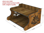 SSI Fully Handmade beautyfull Small Wooden Home and Office Temple/Pooja Mandir Pooja ghar