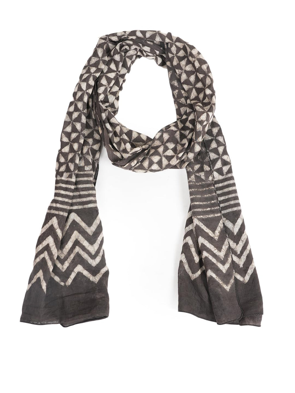 RAI SAHAB Fancy Scarf Lightweight & Comfortable for All Seasons(ST-66SQR10)
