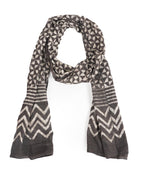 RAI SAHAB Fancy Scarf Lightweight & Comfortable for All Seasons(ST-66SQR10)