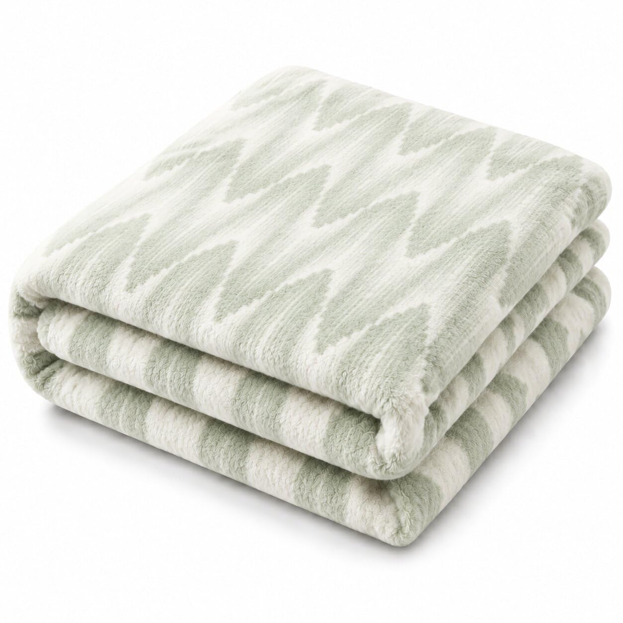 Rubru Leo Flannel AC Blanket, Soft Ikat, Double Kafalo