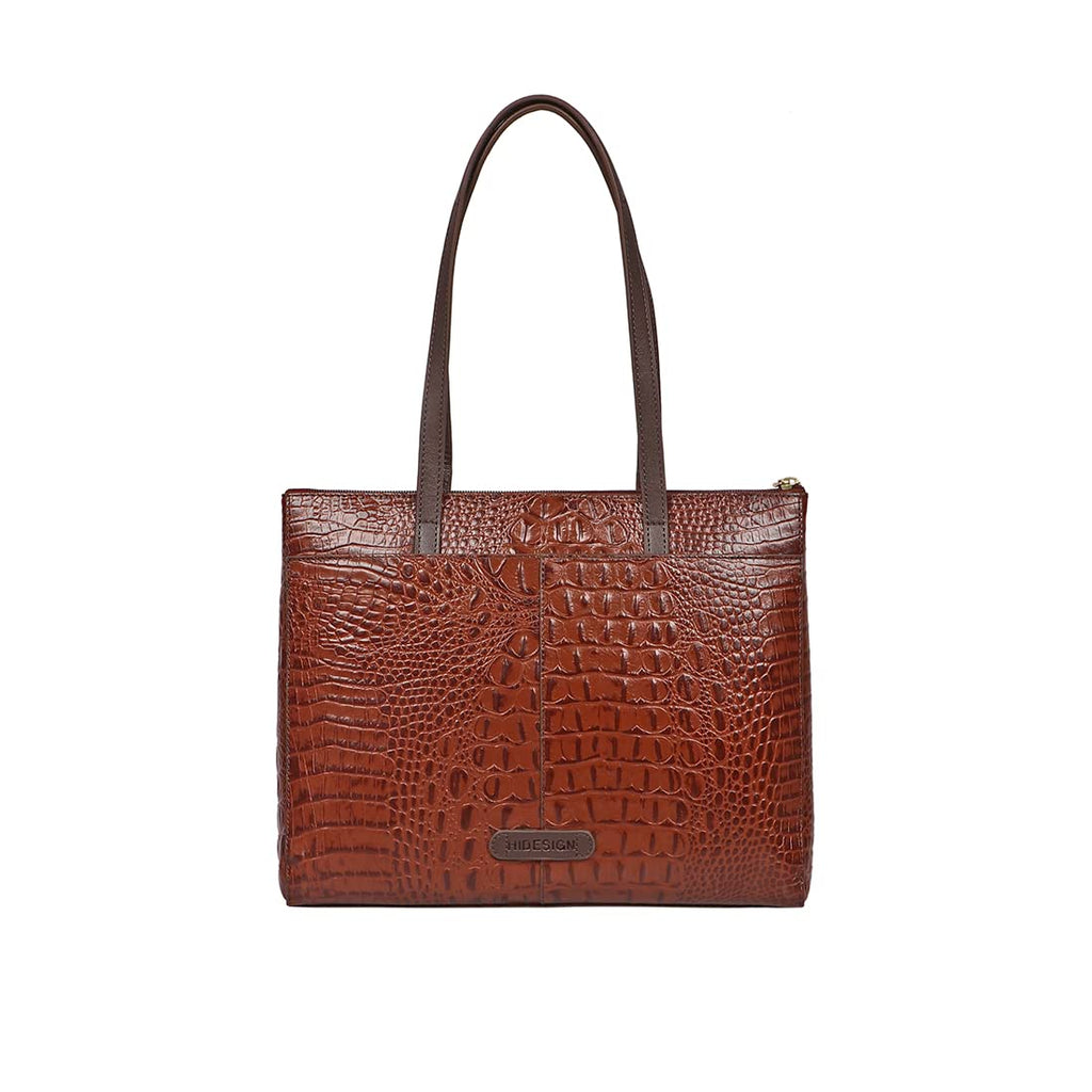 Hidesign womens FUSCHIA II SB Large Tan Tote Bag