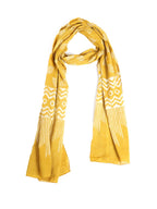 Gutthi Women's Cotton Stoles | Scarf Lightweight & Comfortable for All Seasons, (100X180 CM) (Yellow)