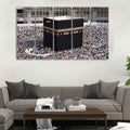 VIBECRAFTS Homcraft Kaaba Premium Wall Painting Set of Five Pieces For Home|Office|Living Room|Gift (PTVC5Pcs4_8563)