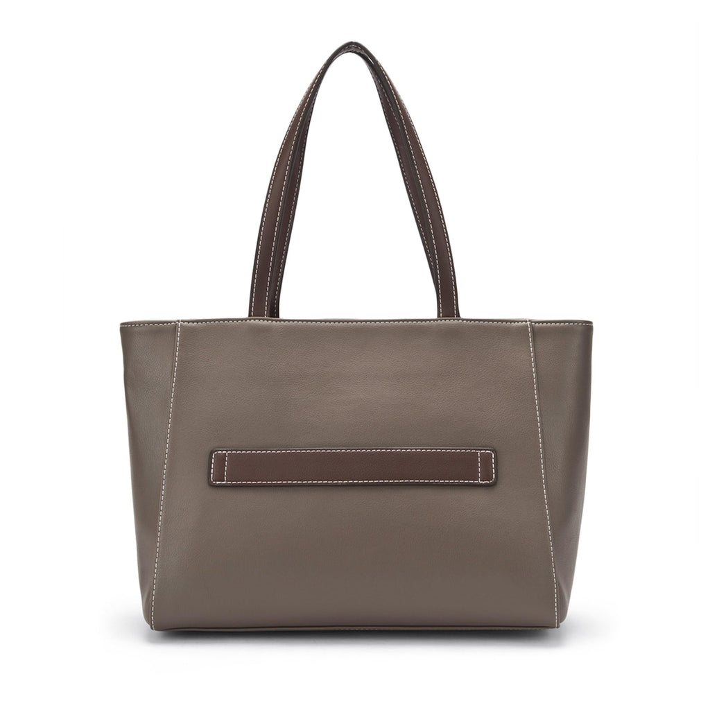 Lino Perros Avril Betty Taupe Tote Bag