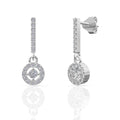 925 Sterling Silver Earrings for Women | Elegant Dangler & Drop Stud Design | Hypoallergenic, Lightweight, Fine Jewelry Gift for Girls & Ladies