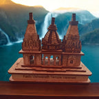 SriMaa Ventures Replica of Kashi Vishwanath Mandir | Kashi Ke Dev Bholenath Mini Idol | Miniature Varanasi Mandir for Home Puja, Temple