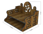 SSI Fully Handmade beautyfull Small Wooden Home and Office Temple/Pooja Mandir Pooja ghar