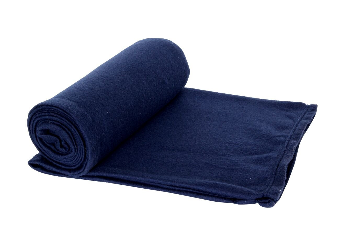 AAZEEM Polyester Single Bed Super Lite Blanket, Blue | TC - 120 Kafalo