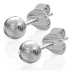 925 Sterling Silver Earrings for Women, Fine Stud Jewelry, Hypoallergenic Post Back Design, Sparkling Everyday Accessory, Gift for Birthday Anniversary Celebration