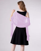 Soft Chiffon Scarve Shawls Wraps for Dresses Women Accessories