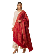 Pashmoda Women Mahtab Kashmiri Jamawar Woven Design Shawl (Size: 40x80in, 101x203cm) SECS56