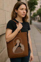 THE SACK CO. Foldable Canvas Tote Bag for Women,Tote Bag for College Girls, 100% Organic Cotton Reusable Shopping Bag for Grocery, Eco-Friendly Multi-Purpose Bag for Travel & Daily Use