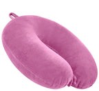 QIQI Velvet Cooling Gel Relaxing Eye Sleep Mask For Dark Circles, Dry Eyes, Cooling Eyes, Pain Relief, Redness, Eye Patches, Sleeping Cool Pad Suitable For All Family Members Sleeping Mask (PINK_GEL)