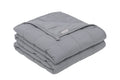 Mysasleep 5.5 kg Weighted Blanket - Cooling Breathable Microfiber with Premium Glass Beads (Silver Grey,60 x 80 12 LB) Kafalo