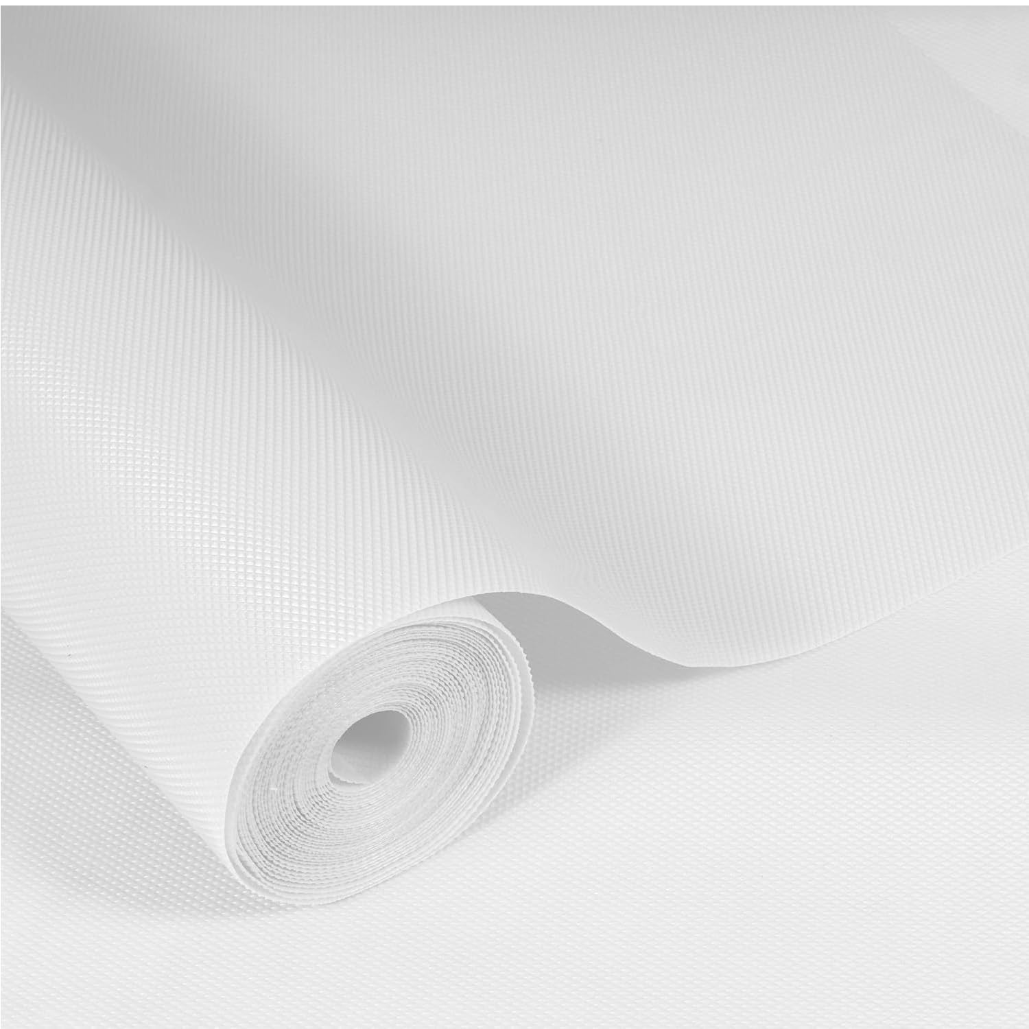 EVA Drawer Mat – 60cmX20m YI Homeware FrostyWhite Anti-Slip EVA Drawer & Shelf Liner, Waterproof & Washable Kitchen & Cabinet Placemat Roll, Custom Cut Fit (FrostyWhite) Kafalo