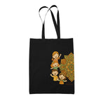 Art of Shravika Tote Bag with Playful Kids Design | Durable Cotton Fabric | Eco-Friendly Shopping & Carry Bag