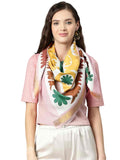 SILK LAND Women's Digital Printed Scarfs