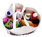 Arka Home Products Cotton Reusable Shopper Bag (Off-White_SBSE04)