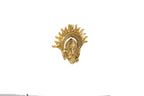 Prince Home Decor & Gifts Metal Golden Ganesha Wall Hanging Sculpture Lord Ganesh Idol Ganpati Lucky Feng Shui Wall Decor Arts,Religious Idol,Showpiece Figurines.