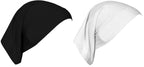 BISMAADH Premium Viscose Soft Fashion Hijab Head Wrap Scarf Chemo Cap Ready to Wear for Women