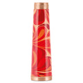 MILTON Copper Delight Design Water Bottle, 915 ml, Abstract | Lacquer Coating, Curved bottle | Diwali | Festive | Gifting | Yoga | Home | Kitchen | Vedic