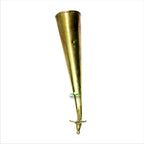 GENERIC SIRANGI for Shiv/Shiva Pooja Religious Item Best for Temple, Home, Office