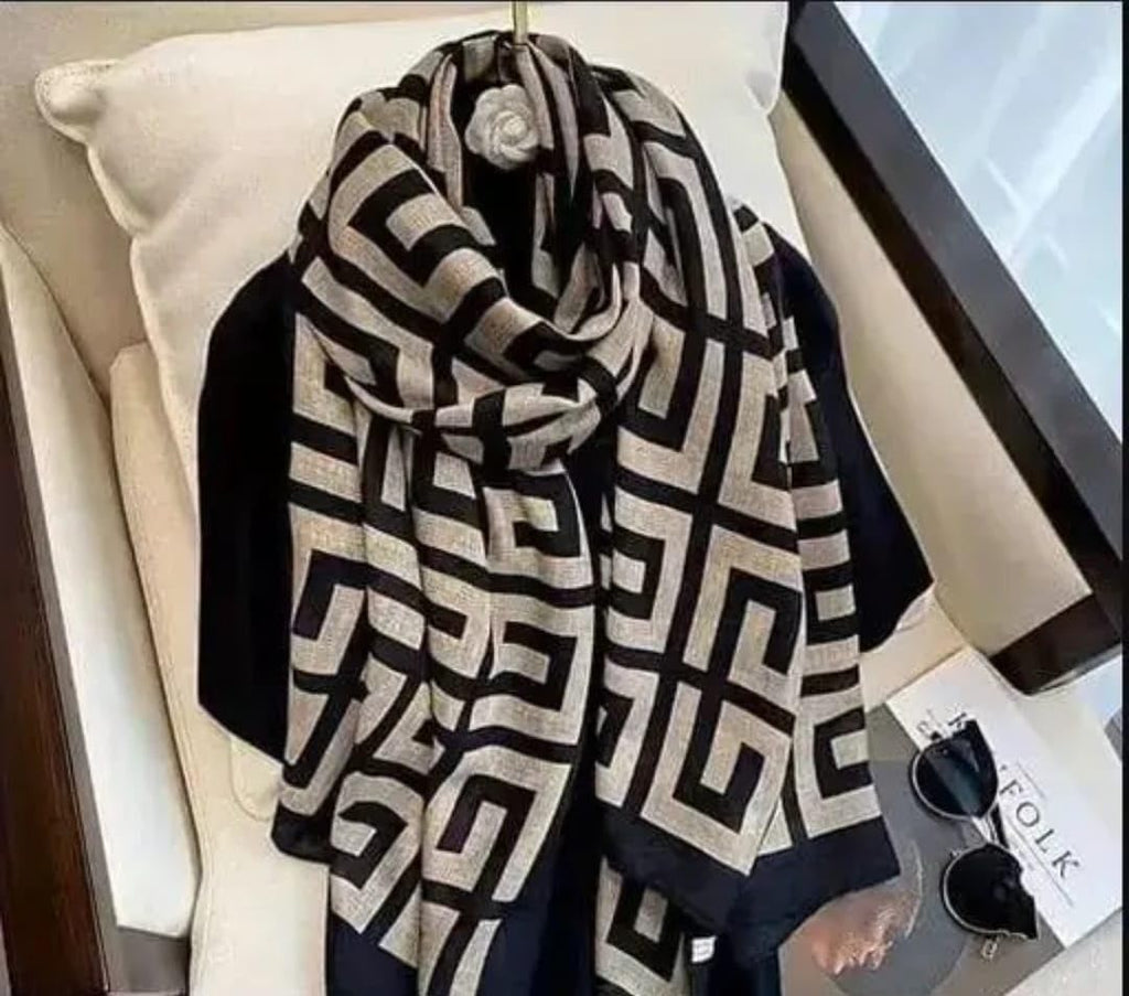 Zahid & Sons Scarf for women and girls,scarves,stole,hijab dupatta,printed scarf,Size-85/180