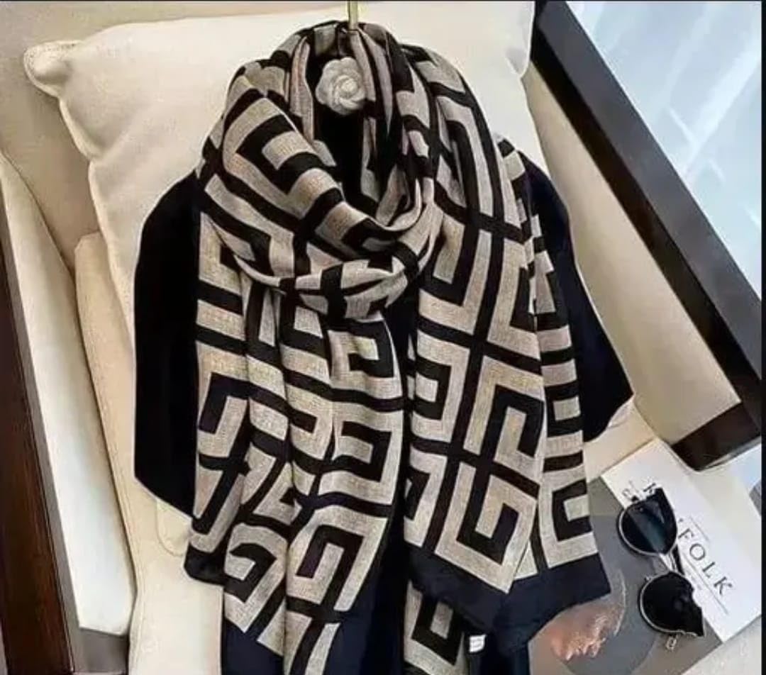Zahid & Sons Scarf for women and girls,scarves,stole,hijab dupatta,printed scarf,Size-85/180