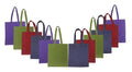 BSD Organics Cotton Medium Bag (tri colour assorted) - Set of 10