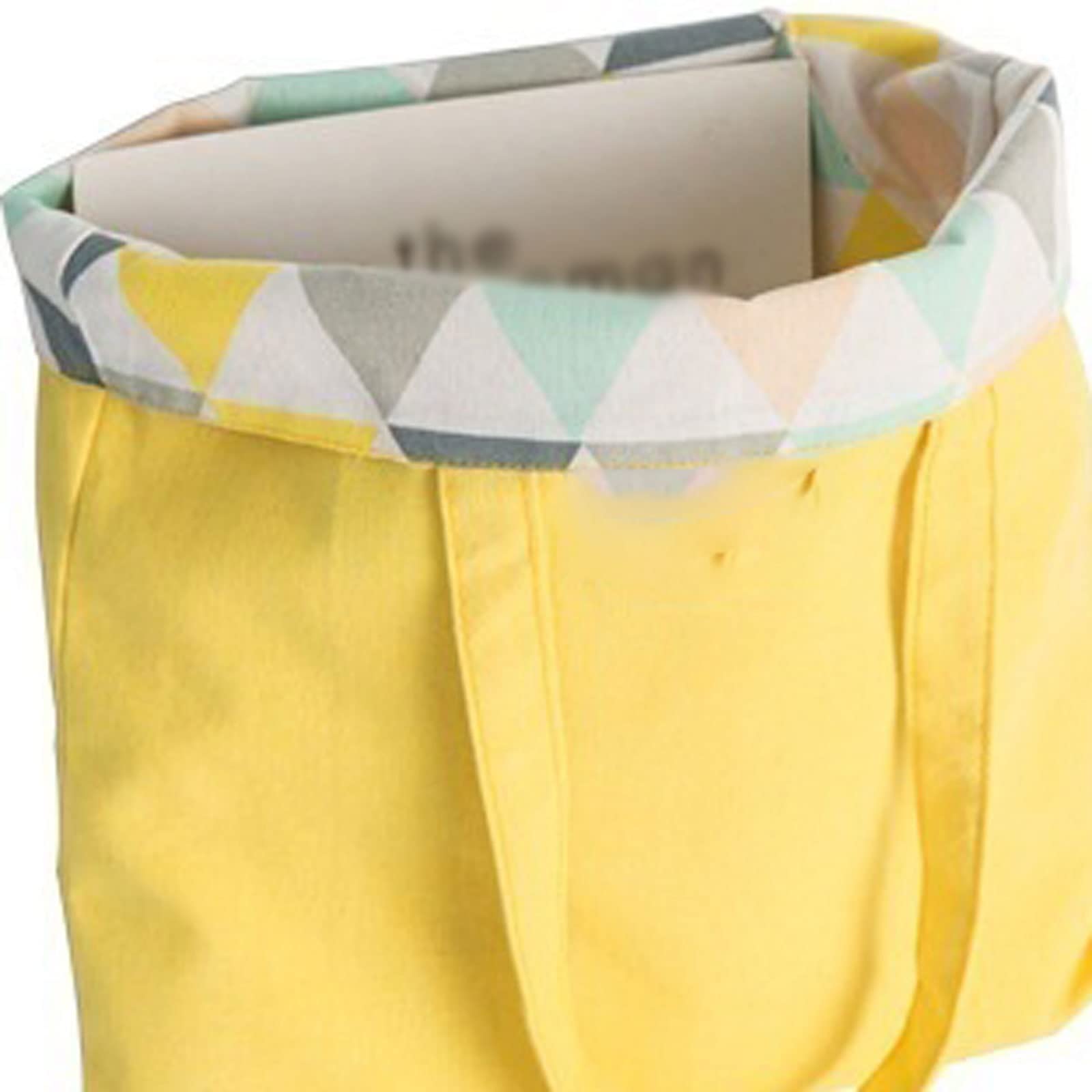 OLOMA Handbags For Women Cotton shopper fabric double-sided dual-use Hand bag cotton and linen pocket handbag shopping bag storage bag grocery bag