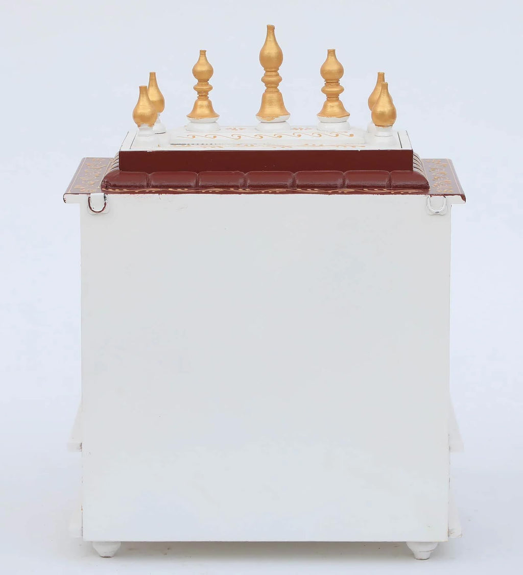 Kamdhenu Art and Craft Wooden Temple/Home Temple/Pooja Mandir/Pooja Mandap/Temple for Home (Copy60 Cm)
