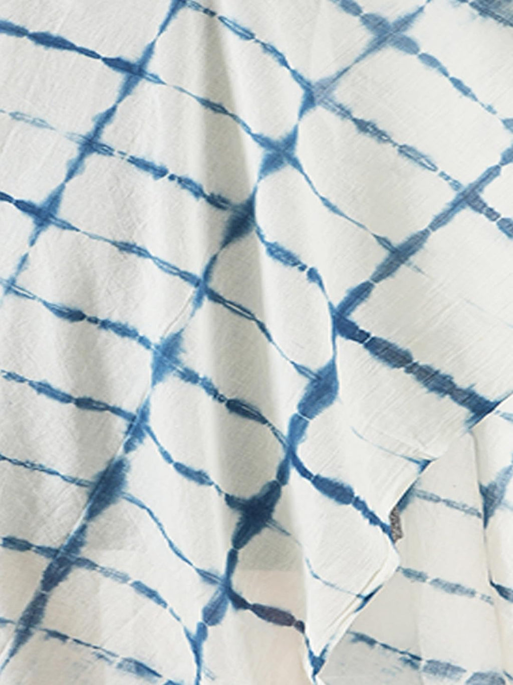 RAI SAHAB Printed Cotton Scarf for Women, Lightweight Soft Scarves Stoles for Summer & Winter(ST-0013BLUE)
