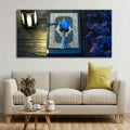 VIBECRAFTS Canvas Paintings for Living Room Drawing Room Islamic Holy Book Quran Canvas Wall Painting Fitted With Wooden Frame For Home | Office | Living Room | Gifts (PTVCH_2565)