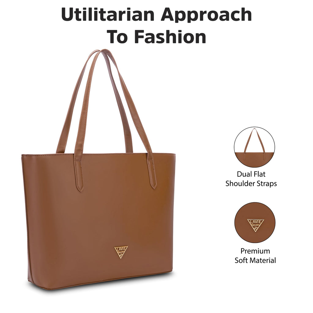 Lavie Signature Women's Virginia Tote Handbag | Tote Handbag for Work | Ladies purse | Stylish Shoulder Bag | Gift for Women