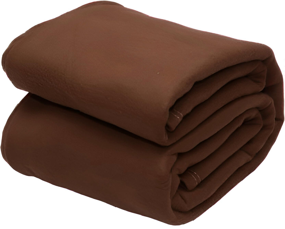 STARNSTYLE 300 GSM Premium Comforter - All-Season Lightweight(230 x 230 cm) Brown Blanket Double IV3 Kafalo