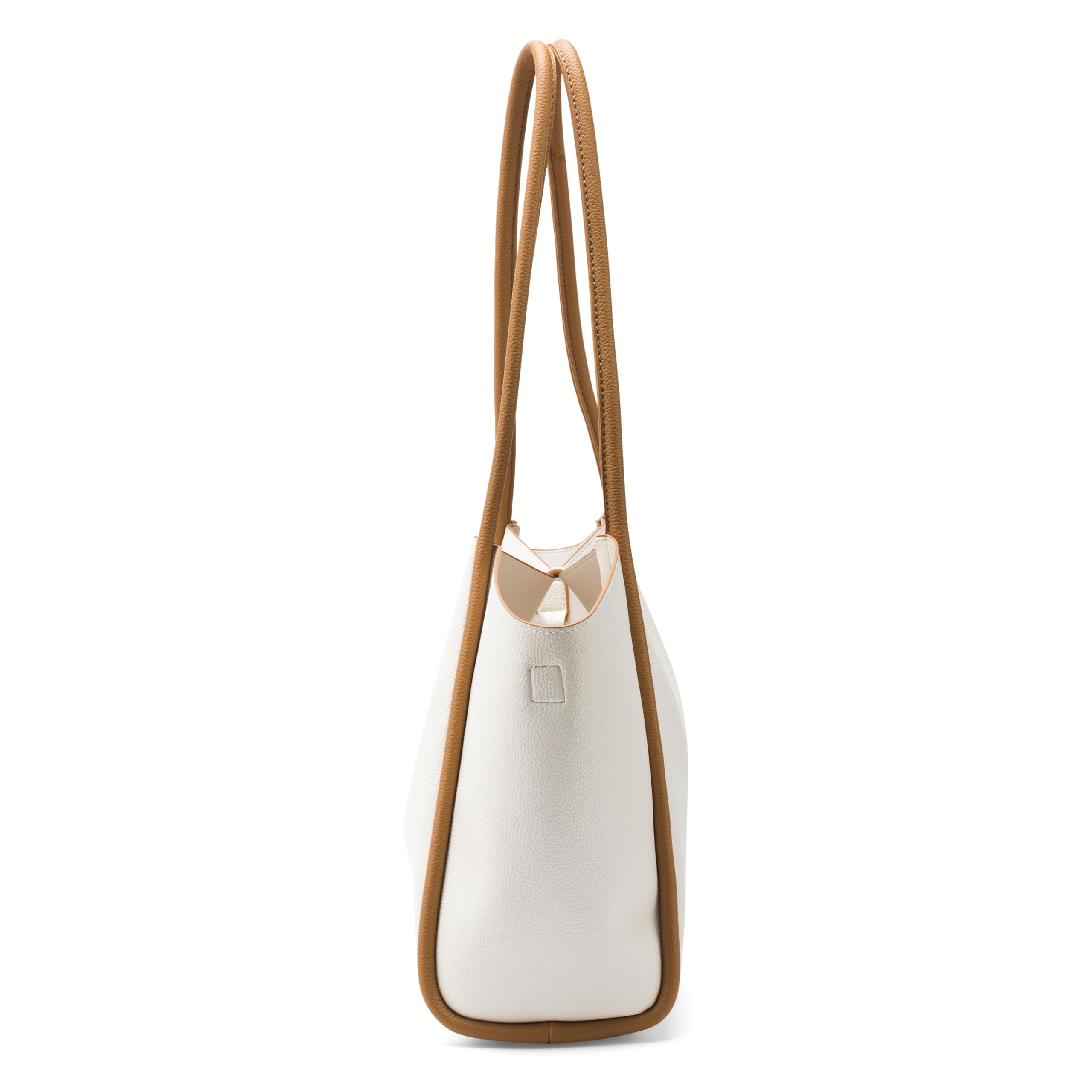 Lino Perros Avril Elegant Everyday Beige Tote bag