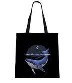 The Purple Tree Beach Dreams Tote Bag With Ocean Theme For Womens - 1 Pc, Woman Tote Bag, Eco-Friendly Tote Bag, Underwater Wonder Tote Bag, Gifts For Women - Tote Bag, Blue